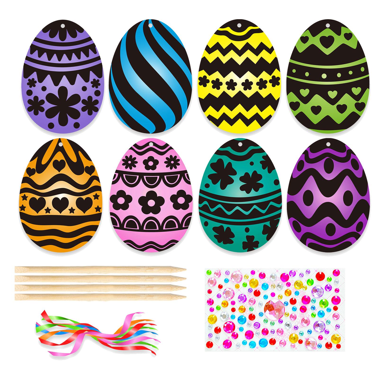 Easter Scratch Art Paper Set f - Papercraft Supply Ribbon review and price