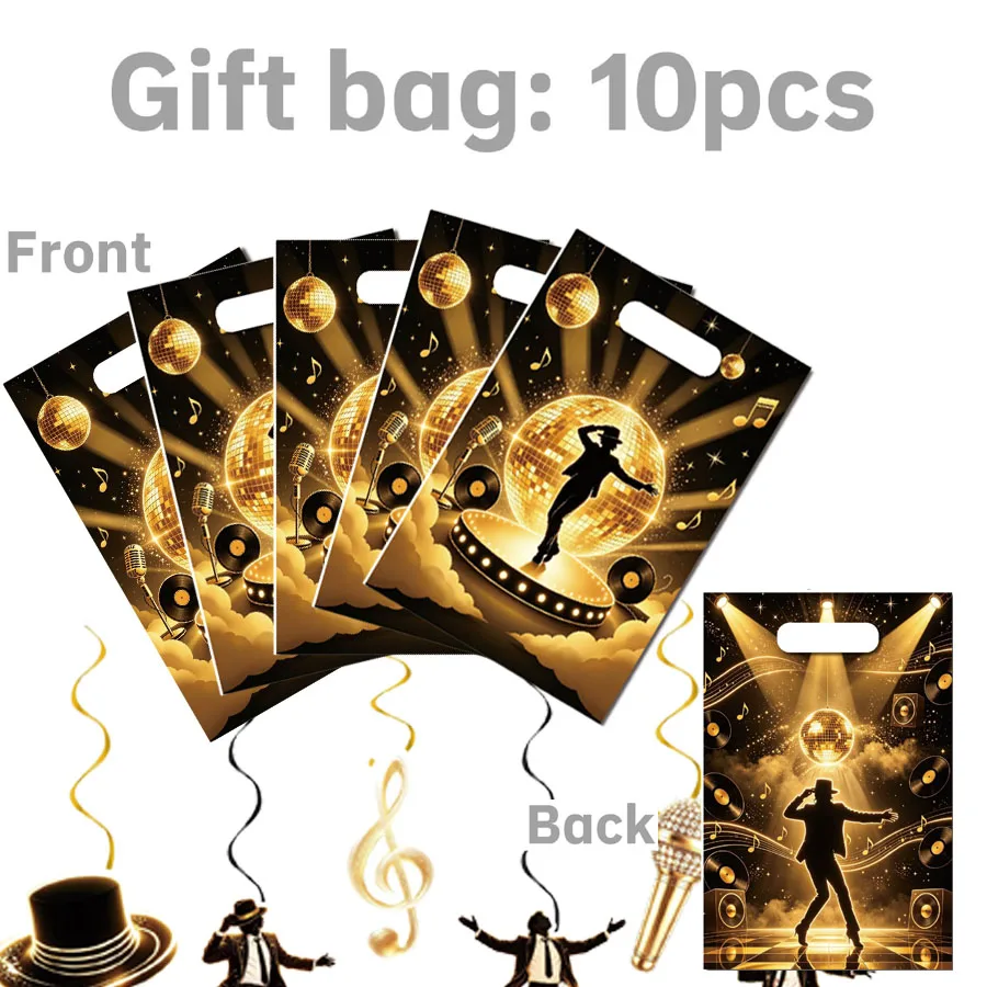 10-50Pcs Michael Jackson Birth - Party Favor Bag review and price
