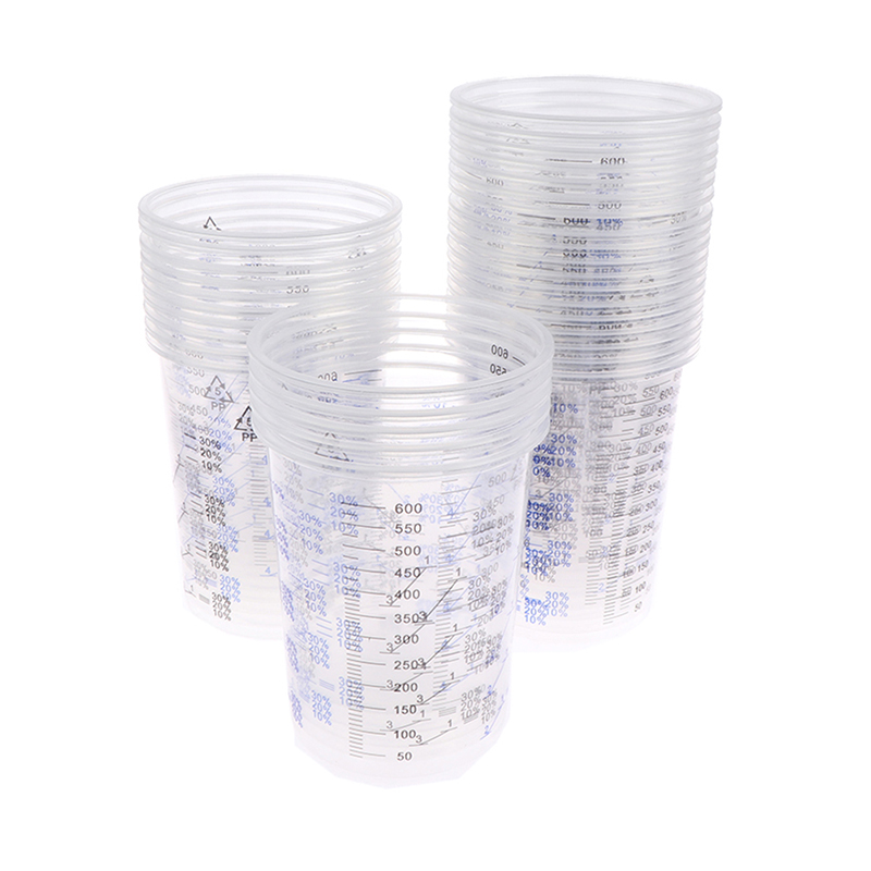 50PCS 600ml Calibrated Plastic - Plastic Cup 50Pcs review and price