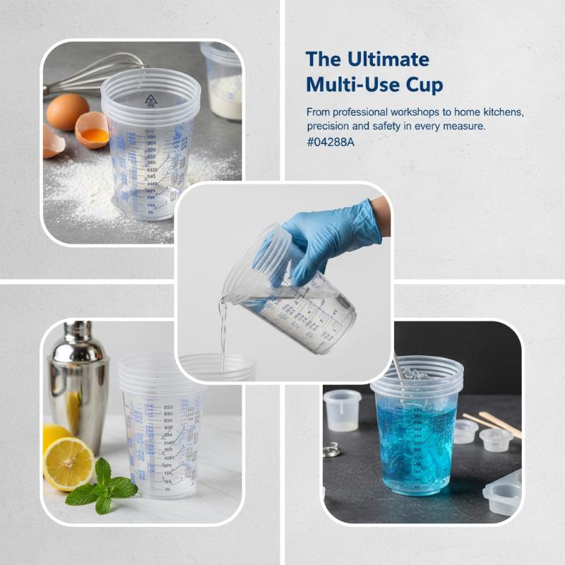 50PCS 600ml Calibrated Plastic - Plastic Cup 50Pcs review and price