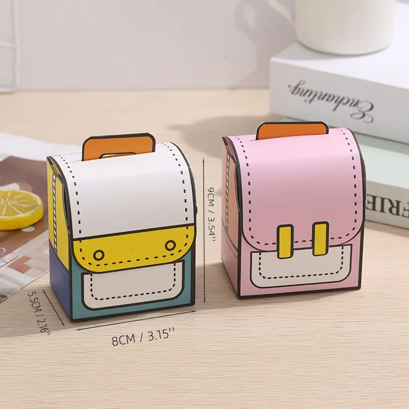 10Pcs Cute School Bag Candy Bo - Event Party Box review and price