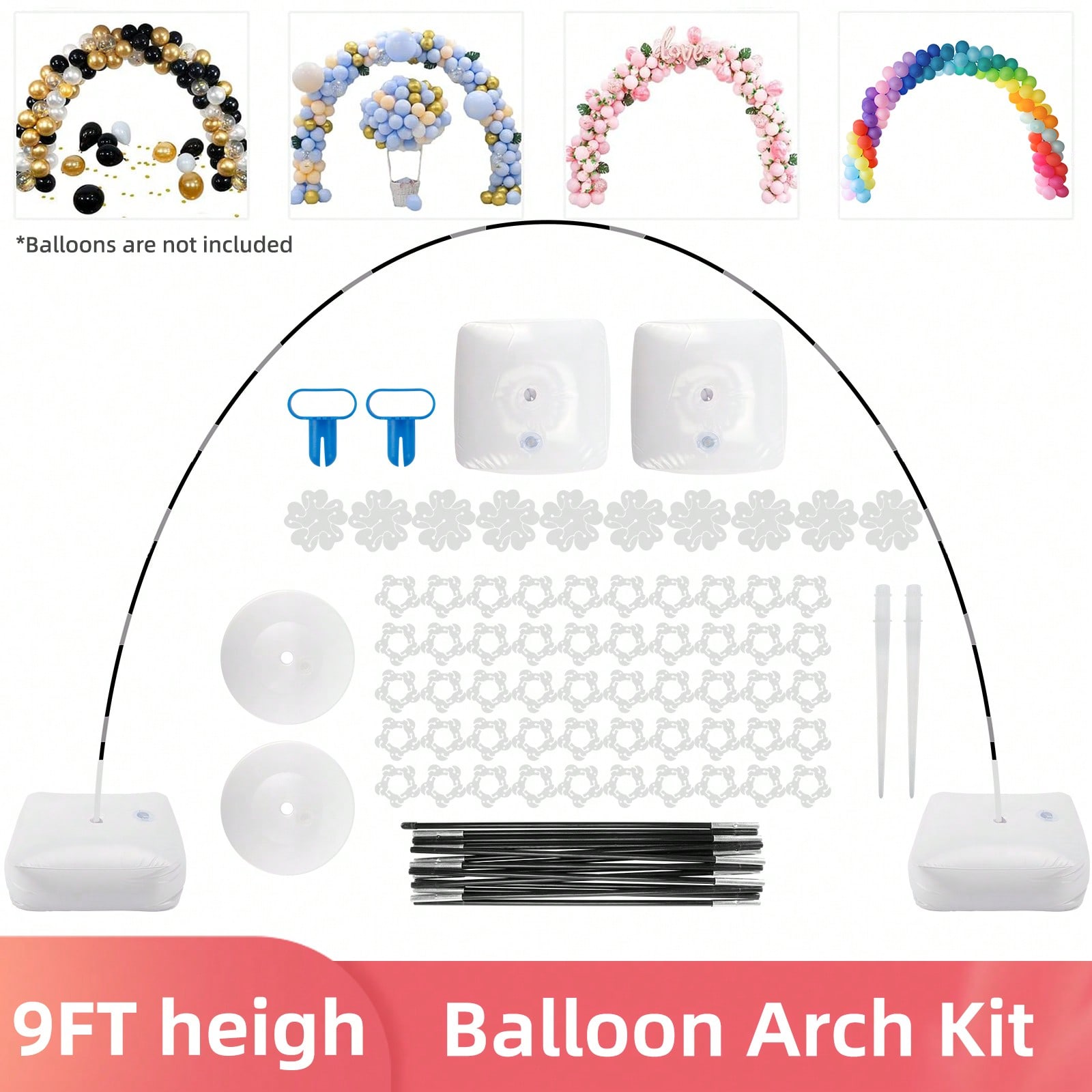 1 Set Balloon Arch Stand Kit,  - Balloon Arch Kit review and price