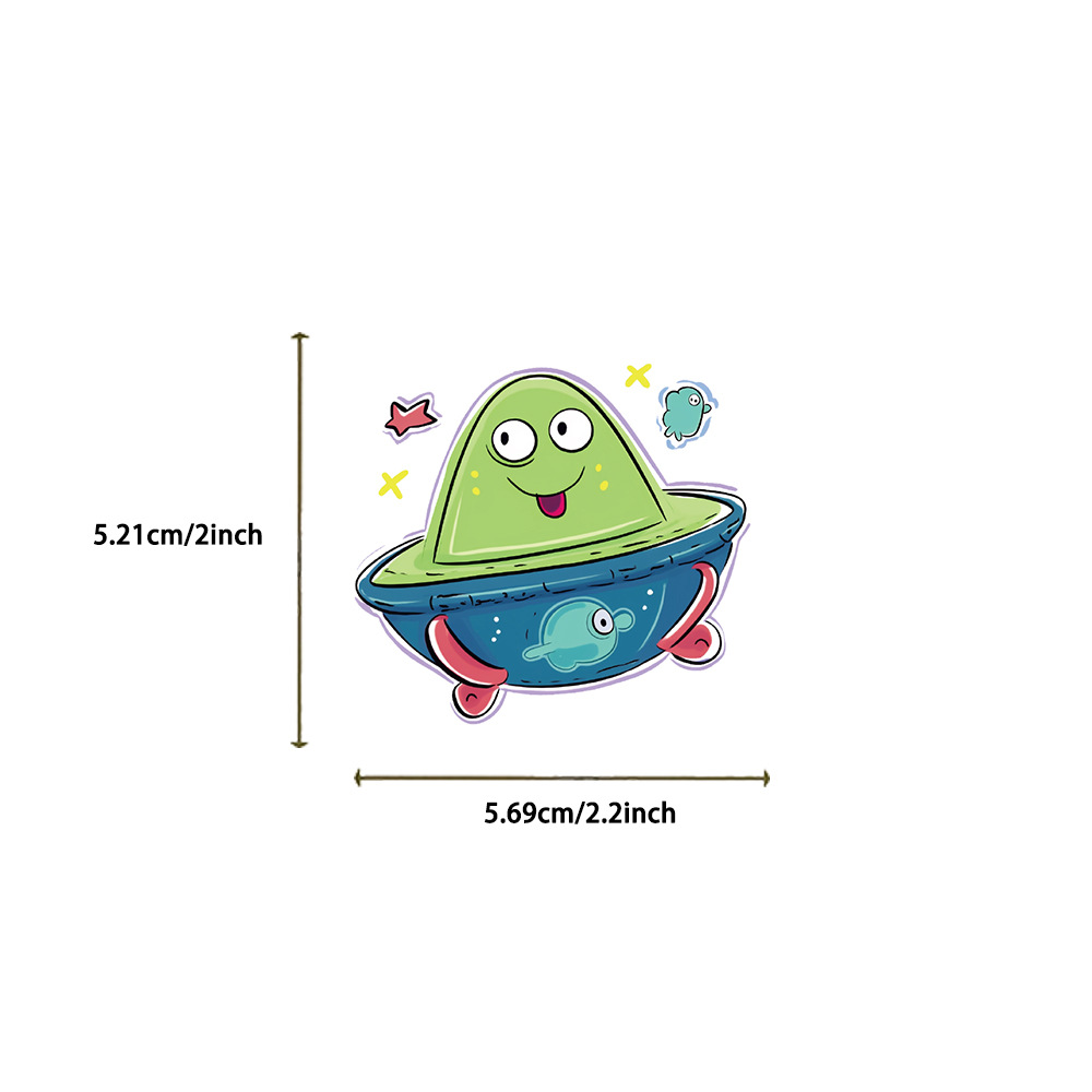 50PCS Cartoon Hand drawn Space - Plastic Cup 50Pcs review and price