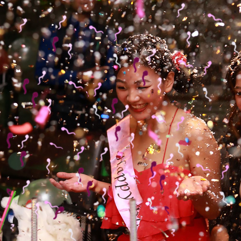Rose Red Color Table Confetti  - Supply Event review and price