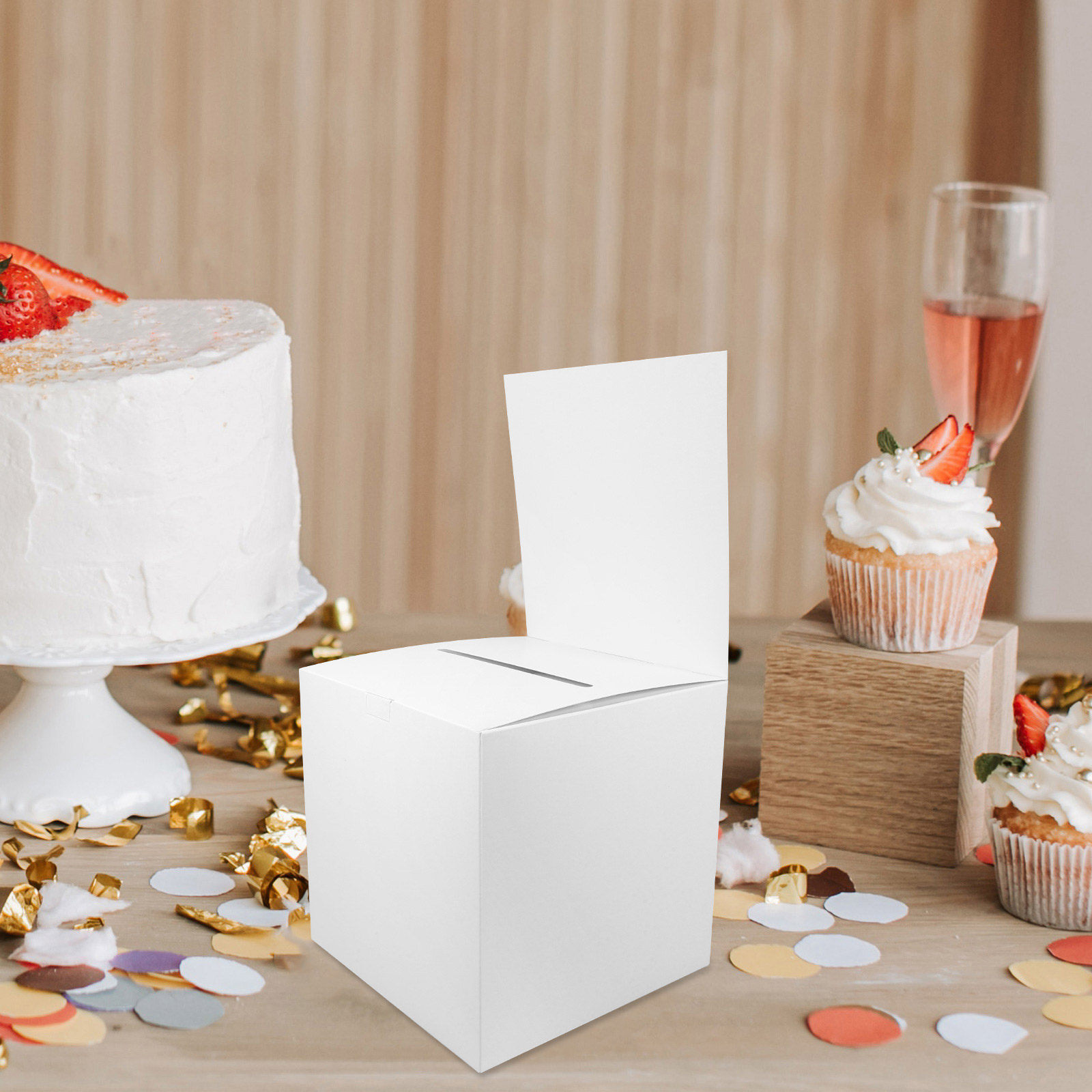 4Pcs Paper Raffle Box Voting B - Event Party Box review and price