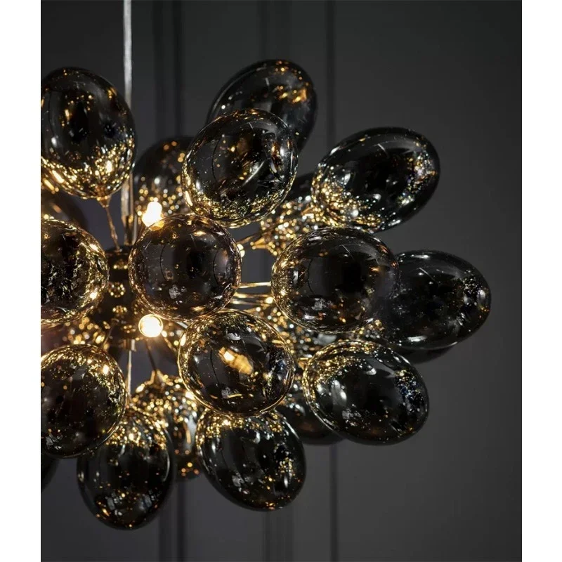 Bubble Chandelier Grey Glass P - Led Balloon Light review and price