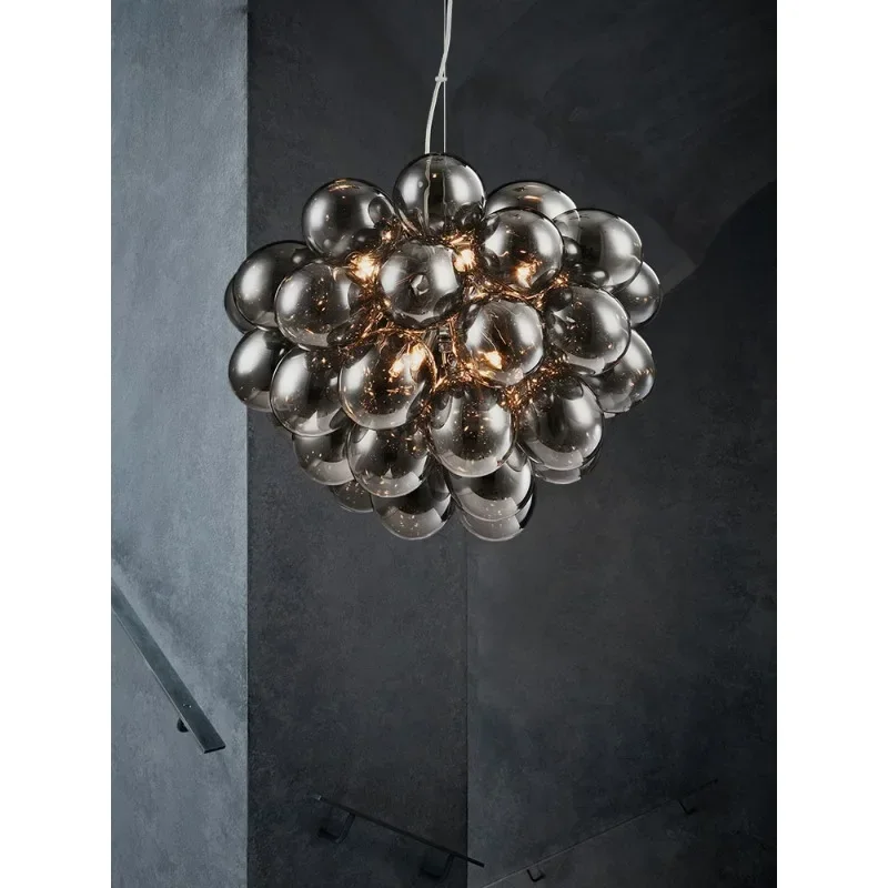 Bubble Chandelier Grey Glass P - Led Balloon Light review and price