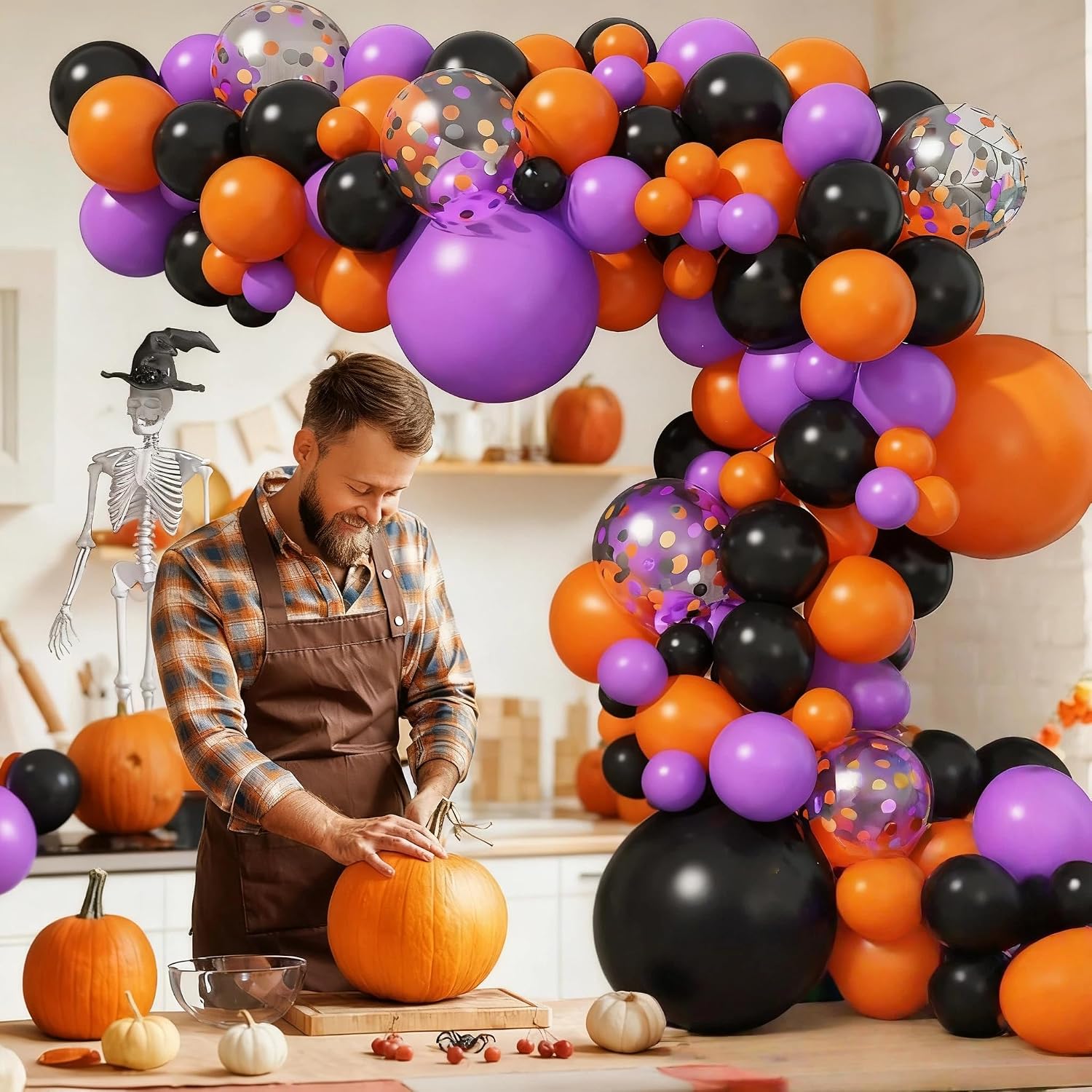 Jobkoo Halloween Balloon Arch  - Balloon Arch Kit review and price
