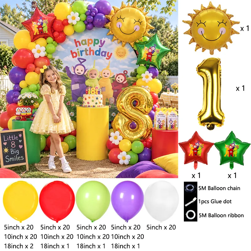 Teletubbies Kids Character Bal - Balloon Arch Kit review and price