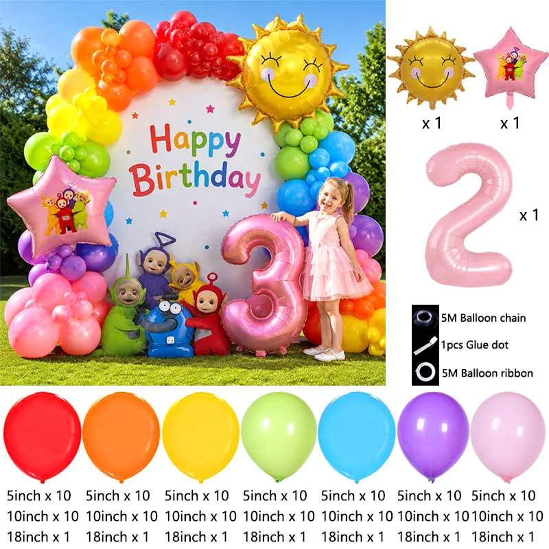 Teletubbies Kids Character Bal - Balloon Arch Kit review and price
